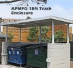 Trash Enclosure Covers